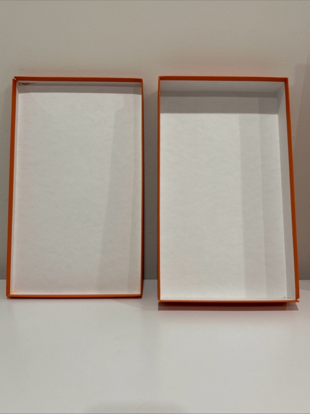 Authentic Hermes Empty Box 13.75” X 8.25” X 2” And Shopping Bag - Picture 10 of 13